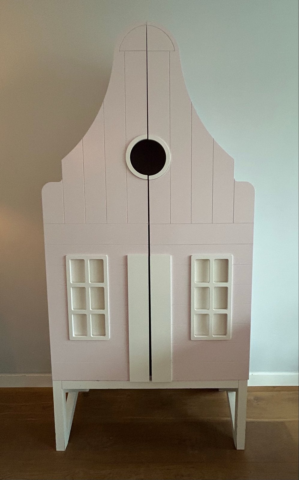 Kast van Kast van een Huis - Roze, Ophalen, Gebruikt, Kast, 105 cm of meer