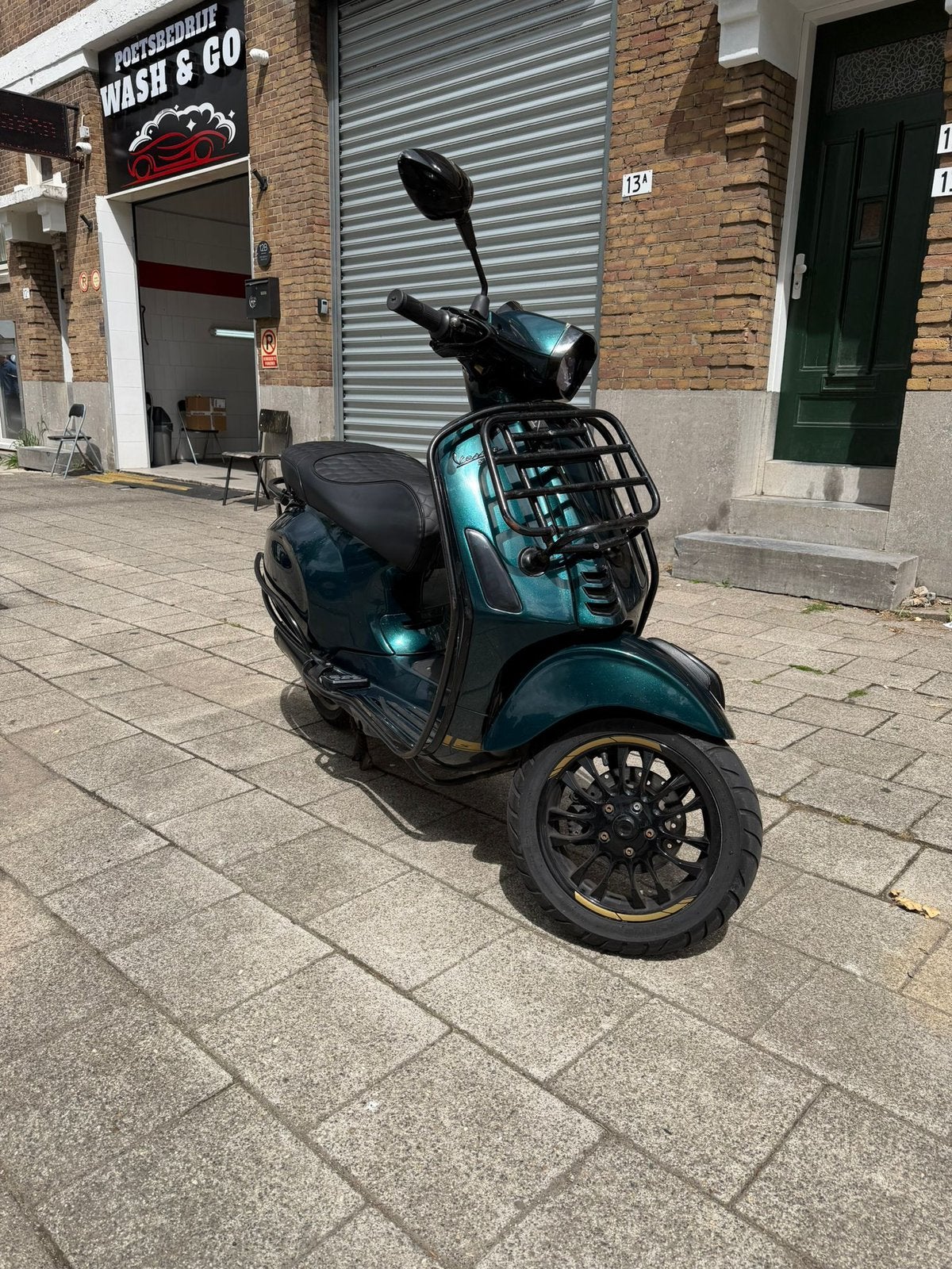 Vespa sprint 80cc + akrapovic opknappertje, Fietsen en Brommers, Ophalen of Verzenden, Zo goed als nieuw, Benzine, Overige modellen