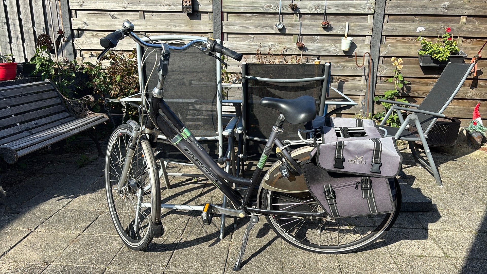 Damesfiets, Gebruikt, Versnellingen, 56 cm of meer, Trommelrem