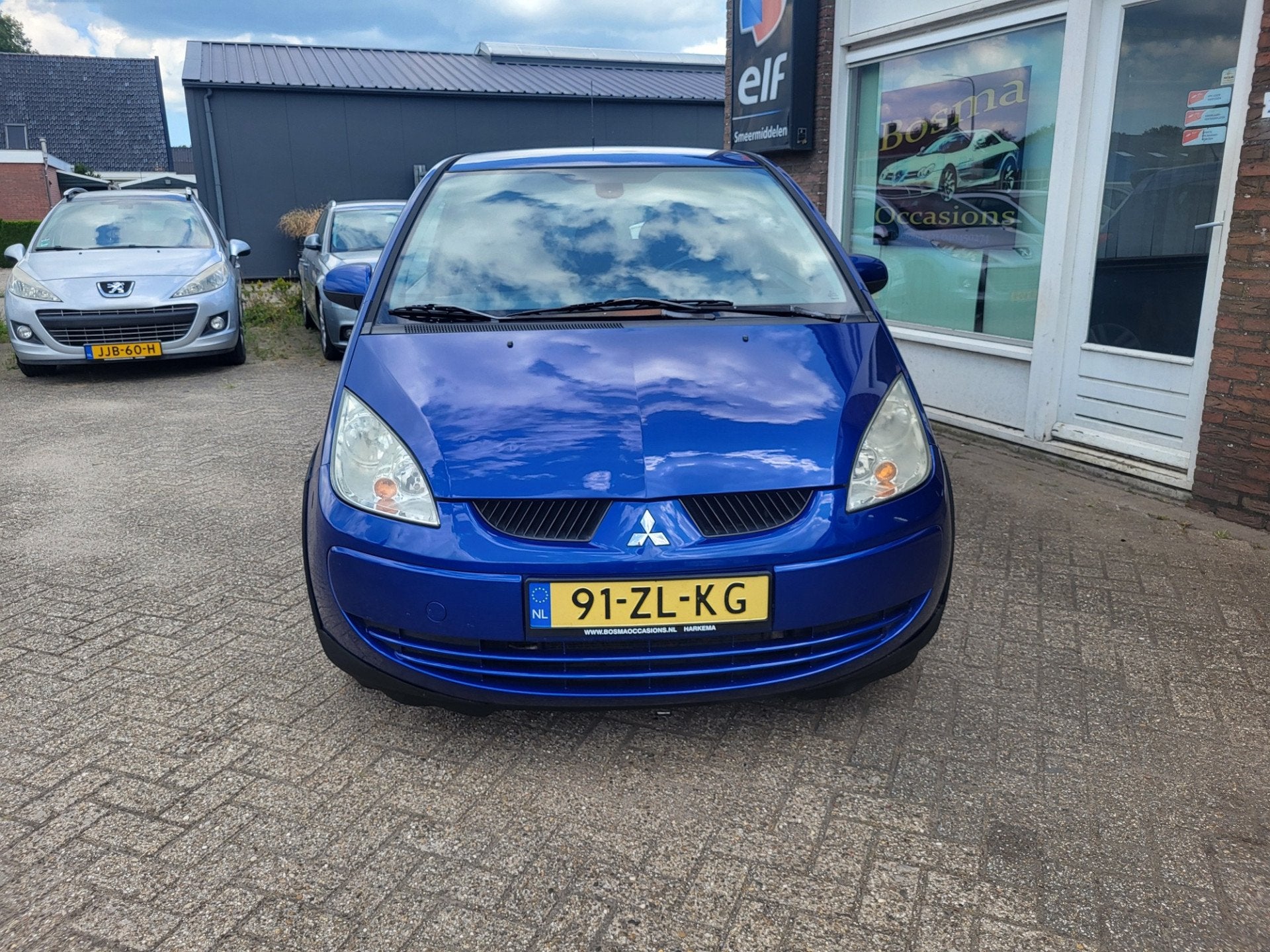 Mitsubishi Colt 1.5-16V "Q - Sportive" 110 Pk (bj 2008), Stof, Gebruikt, 4 cilinders, Blauw