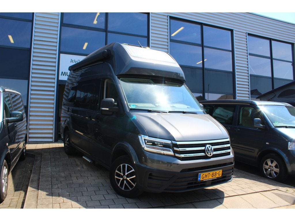 Volkswagen Grand California 600 12-2022 Compleet, Caravans en Kamperen, Campers, Automaat, Ringverwarming, Volkswagen, Bedrijf