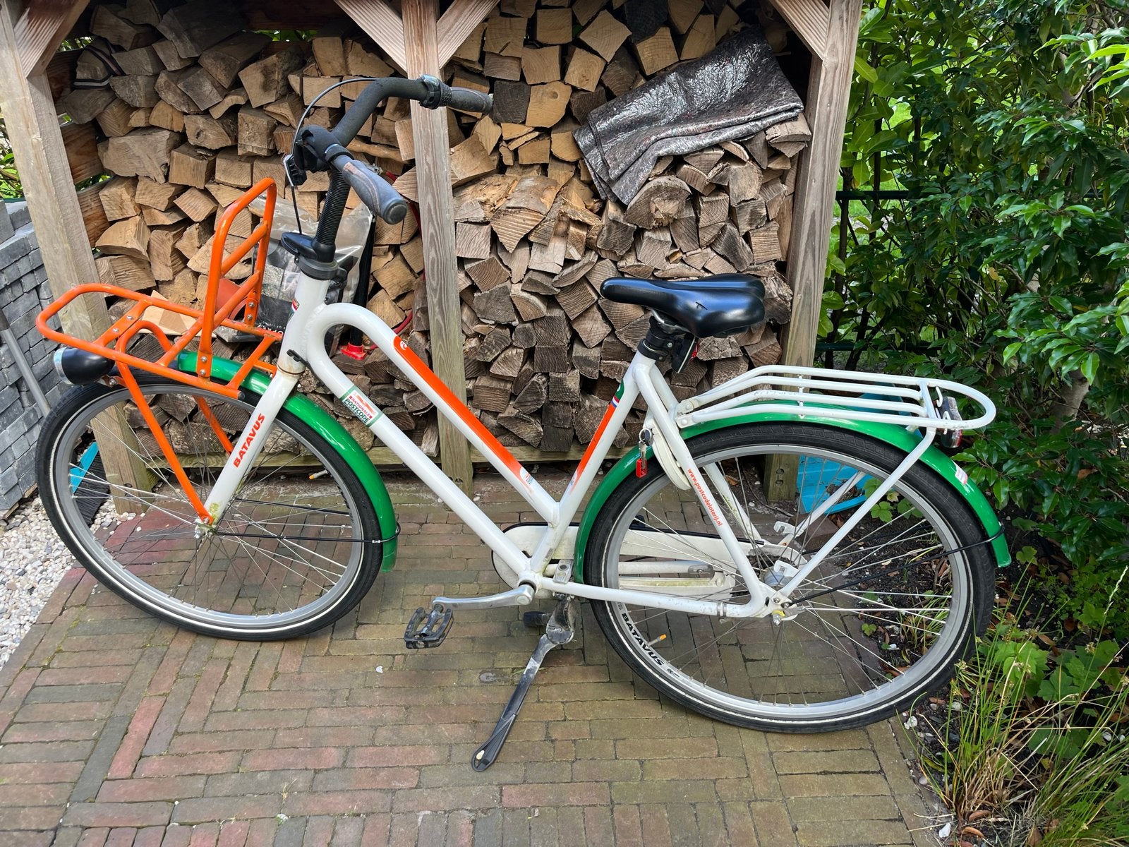 Postcodeloterij fiets - Batavus, Ophalen, Terugtraprem, Gebruikt, Versnellingen