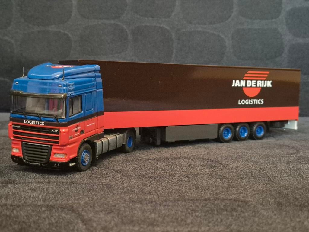 Tekno | DAF XF | Jan de Rijk, Hobby en Vrije tijd, Modelauto's | 1:50, Ophalen of Verzenden, Zo goed als nieuw, Bus of Vrachtwagen