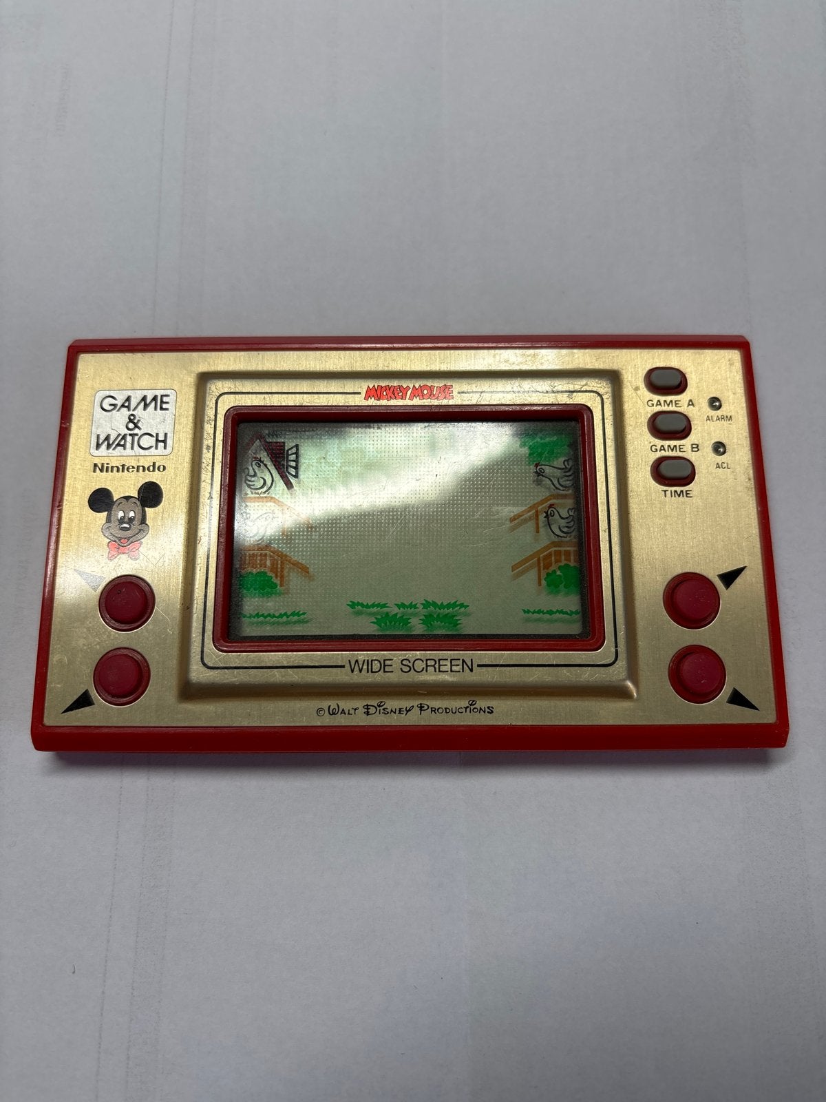 Nintendo Game & Watch Mickey Mouse (AC-26) Breedbeeld, Ophalen of Verzenden, Nintendo, Gebruikt