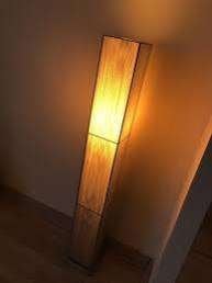 Moderne zwarte vloerlamp / zuillamp (120 cm) – Goede staat!, Ophalen, Zo goed als nieuw, 100 tot 150 cm
