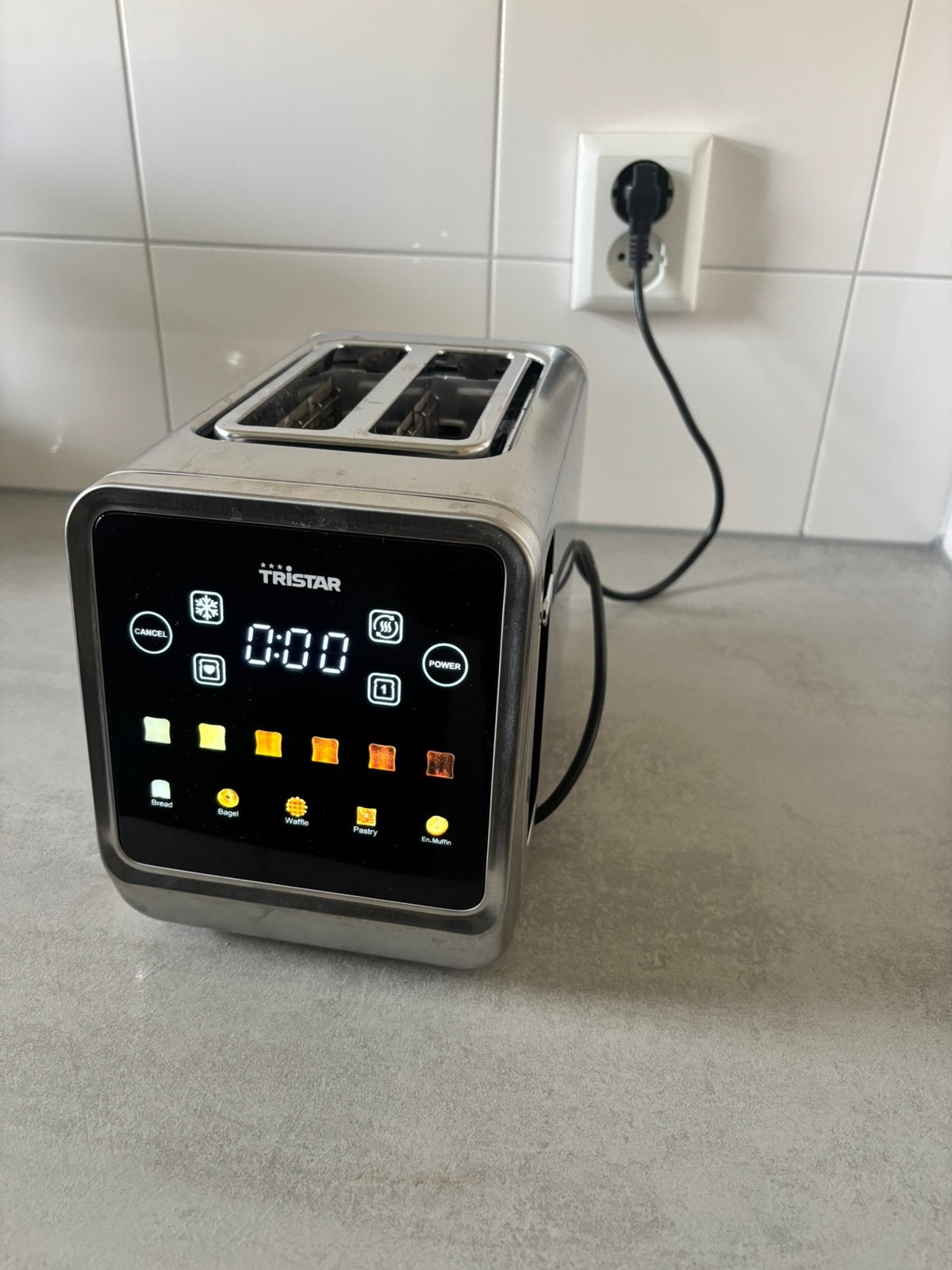 Broodrooster touchscreen, Ophalen, Zo goed als nieuw