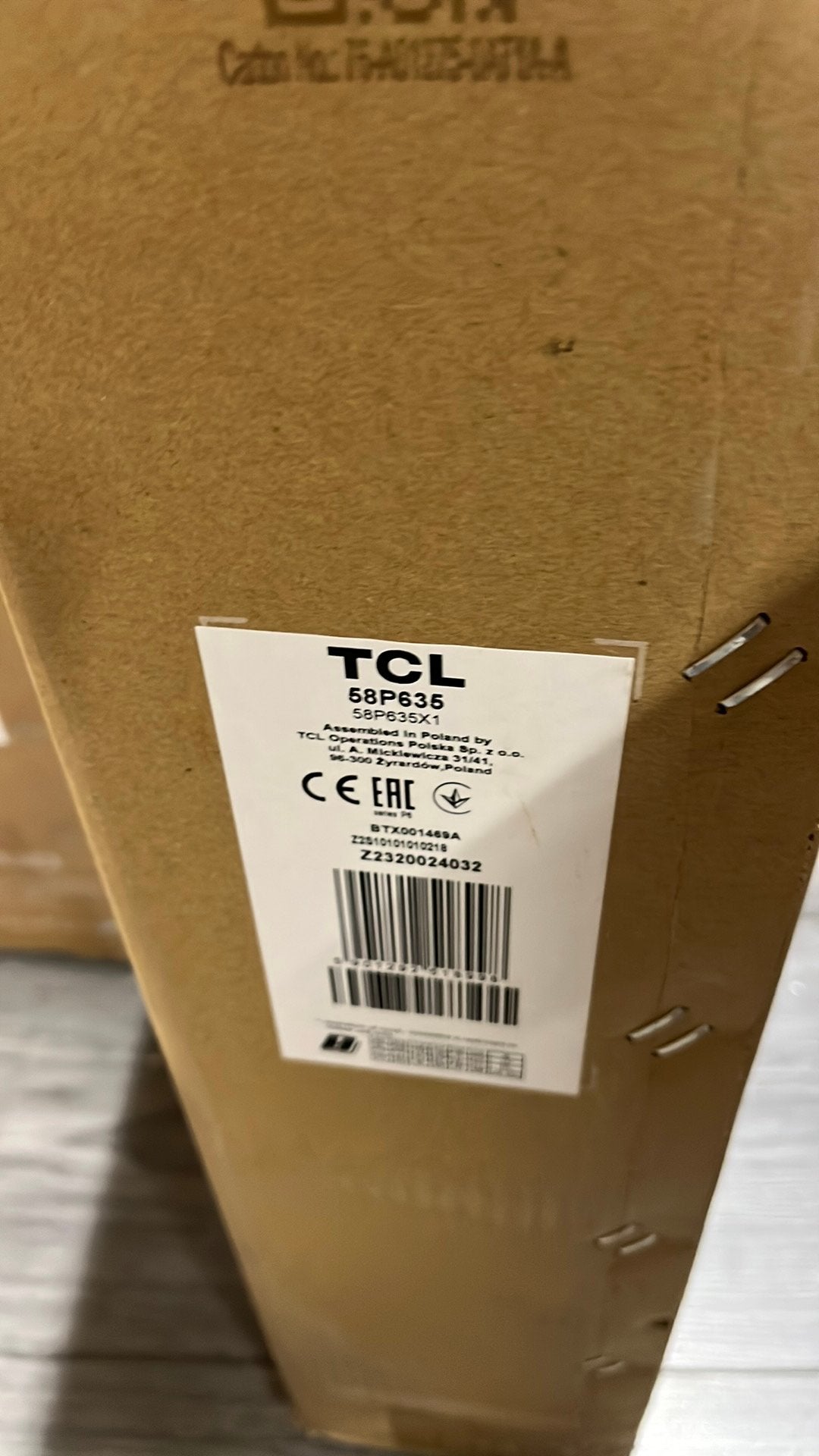 Mooi 55 inch TCl, Overige merken, 50 Hz, Nieuw, Ophalen of Verzenden