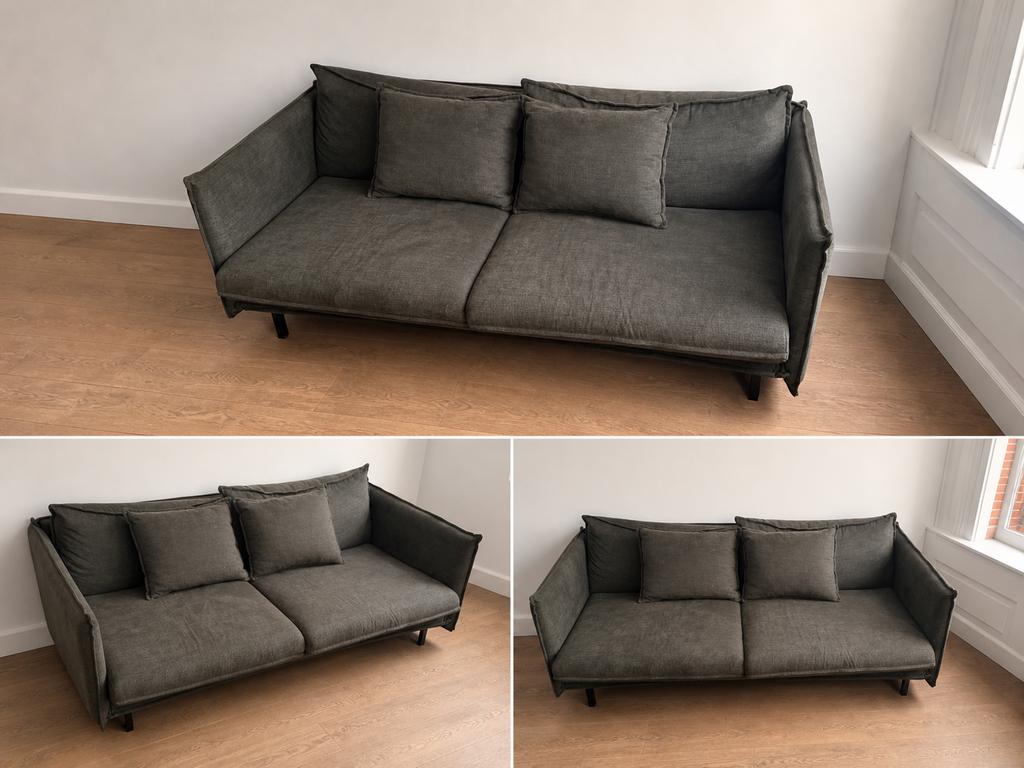 Gratis bank/slaapbank af te halen, Ophalen, Gebruikt, Tweepersoons, 75 tot 100 cm