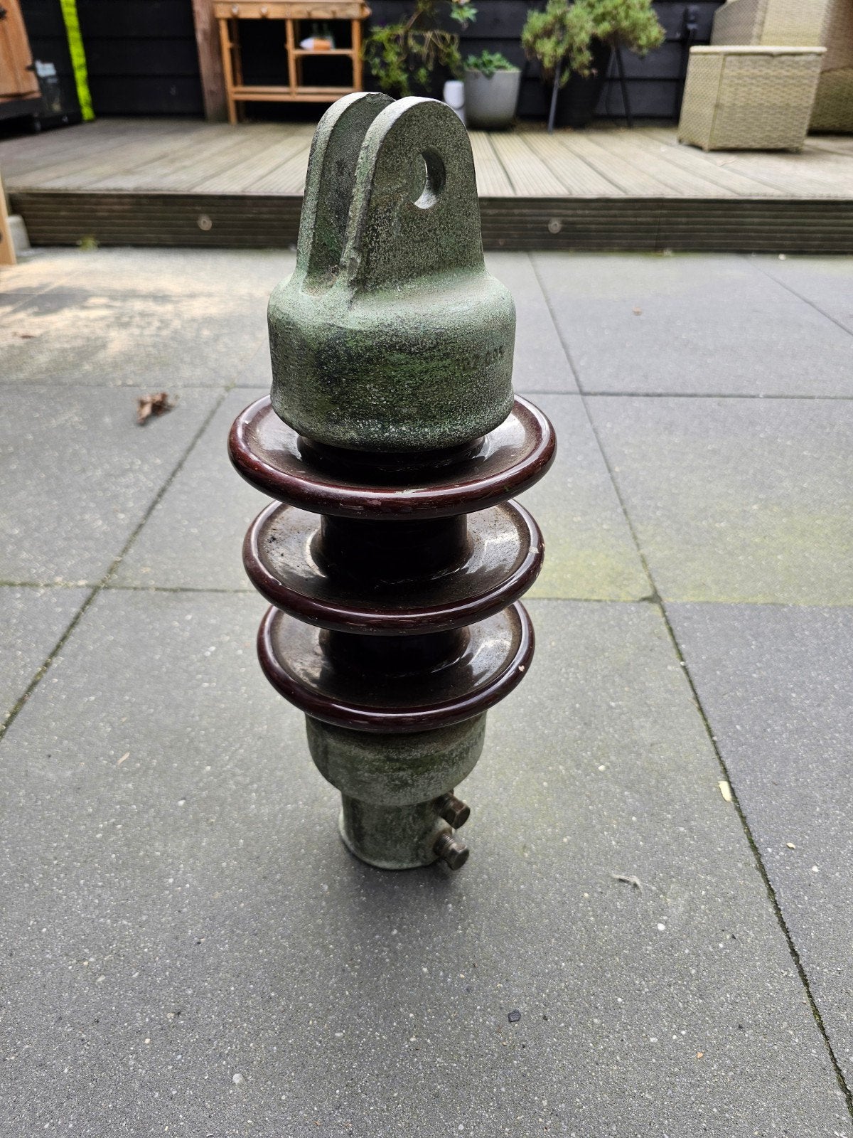 Vintage Hoogspanningsisolator / Steunisolator, Ophalen of Verzenden