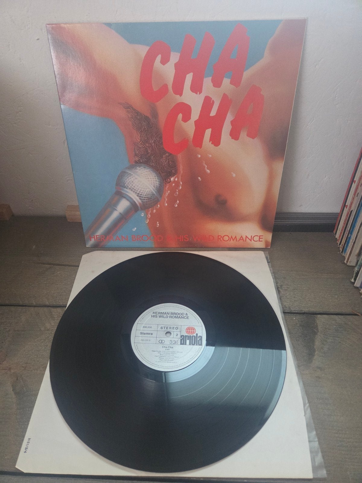 Herman Brood & His Wild Romance - Cha Cha LP, LP, Gebruikt, Originele persing, Ophalen of Verzenden