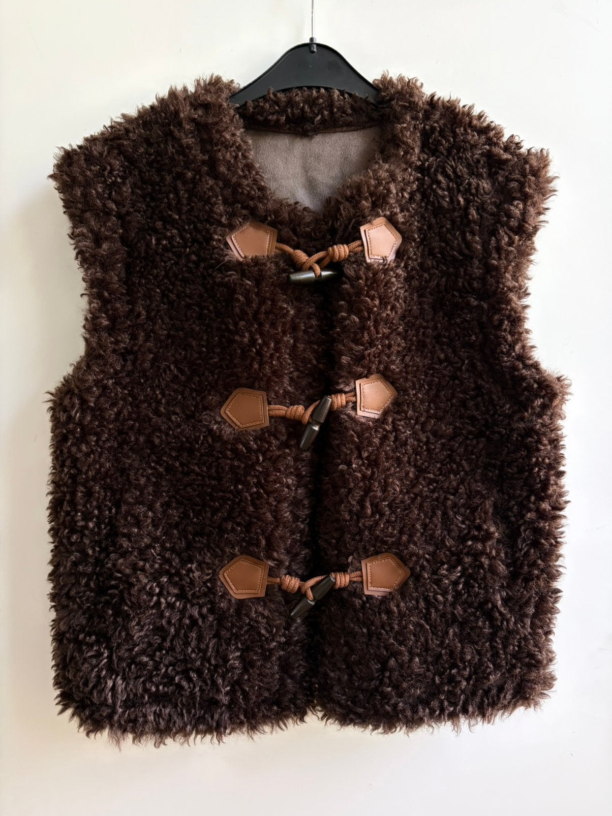 BOUTIQUE fakefur bodywarmer bruin mt TU, Verzenden, Amsterdam, Nieuw, Turquoise