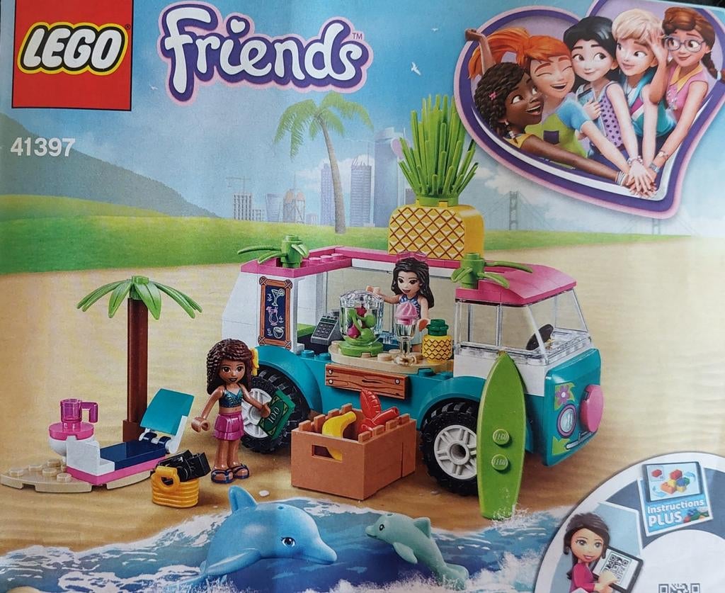 Lego Friends 41397 Sapjeswagen, Gebruikt, Lego, Friends, Ophalen of Verzenden