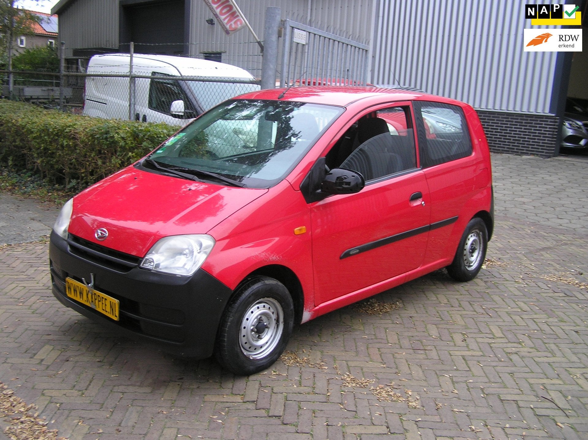 Daihatsu Cuore 1.0-12V Kyoto 107 d km nap pas nieuwe apk, Voorwielaandrijving, Stof, 18 €/maand, 4 stoelen
