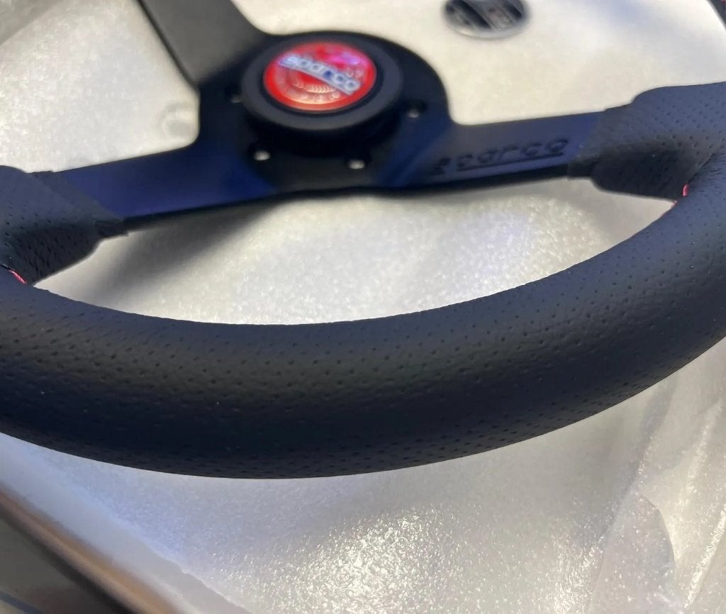 Sparco Champion stuur sportstuur racestuur leder 330mm, Ophalen of Verzenden