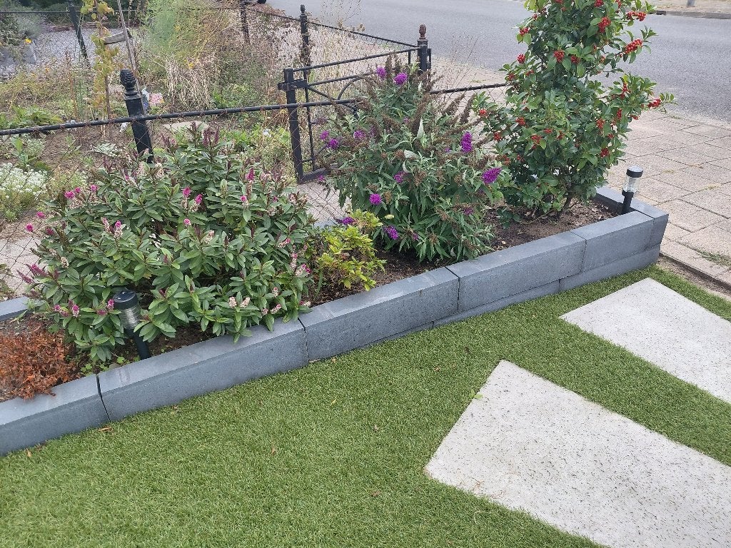 24 Stonewish stapelblokken voor tuin of border, Tuin en Terras, Ophalen, Gebruikt, Overige typen, Minder dan 5 m²