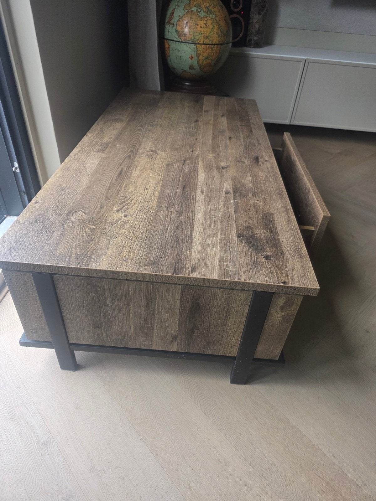 salontafel, Huis en Inrichting, Ophalen, Gebruikt, 100 tot 150 cm, 50 tot 100 cm