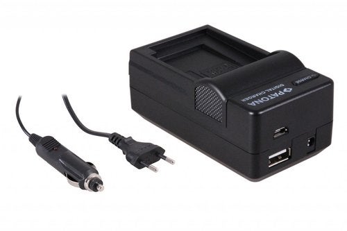 4in1 Charger Canon mini X PowerShot G7X incl. car adapter, Verzenden, Nieuw