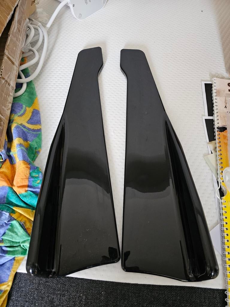 Universele Auto Achterbumper Spoiler Vleugel Zwart, Auto-onderdelen, Ophalen of Verzenden, Nieuw, Universele onderdelen