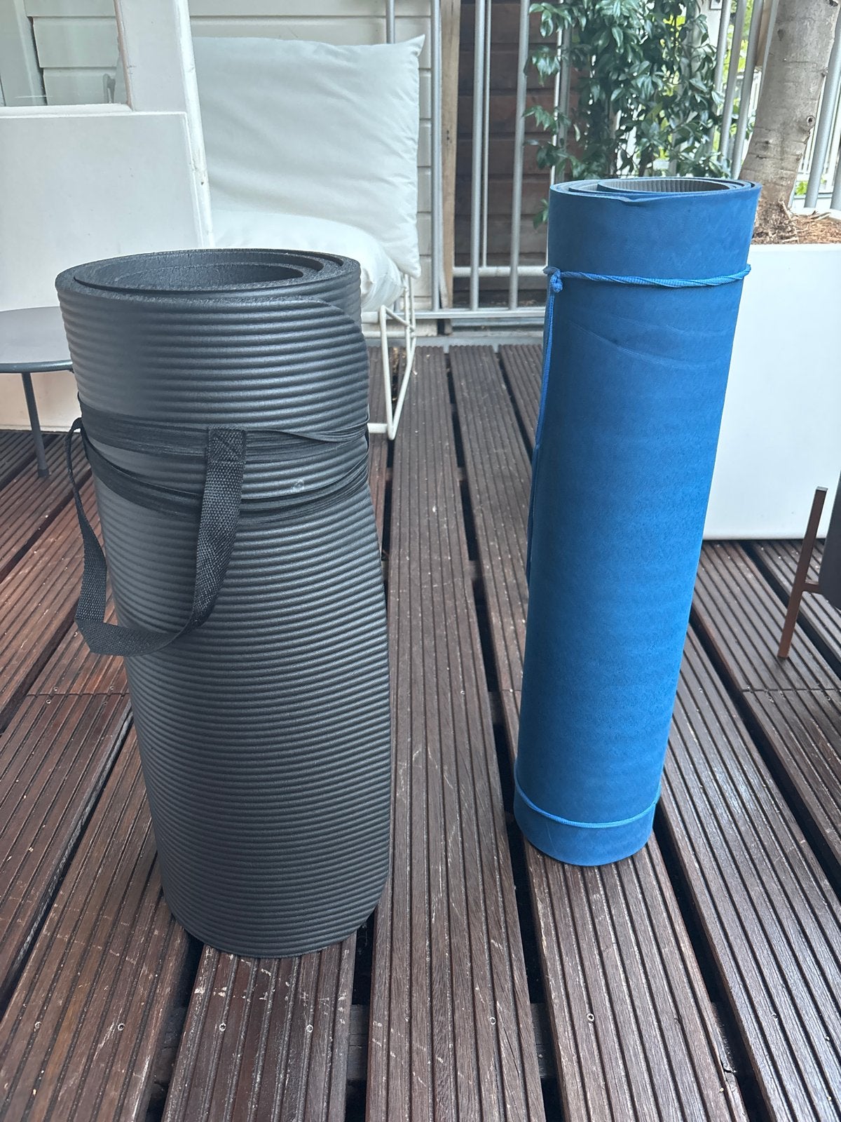 Yoga mat en exercise mat Tunturi, Ophalen of Verzenden, Gebruikt, Yogamat
