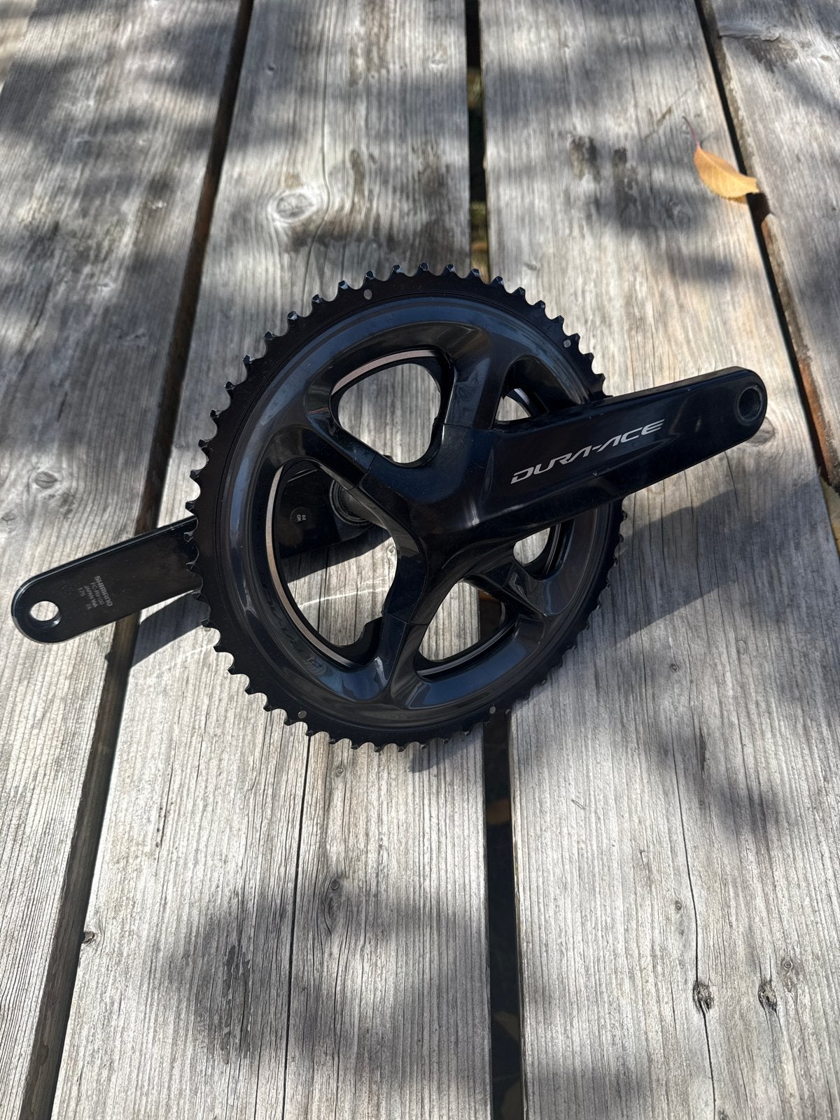 Shimano Dura-Ace 11s FC-R9100 Crankstel 175mm 56-44T, Fietsen en Brommers, Crankstel of Pedalen, Ophalen of Verzenden, Zo goed als nieuw