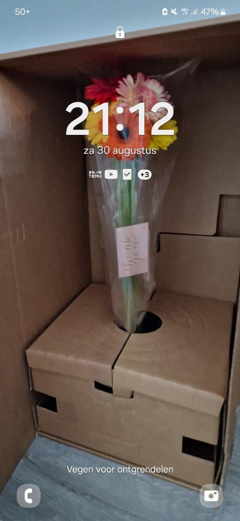 Bloemen boeket bloemisten verzend dozen, Ophalen, Nieuw