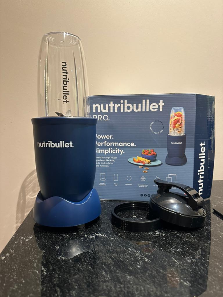New: Nutribullet blender 900 watt uitgebreide set PRO, Ophalen of Verzenden, Nieuw