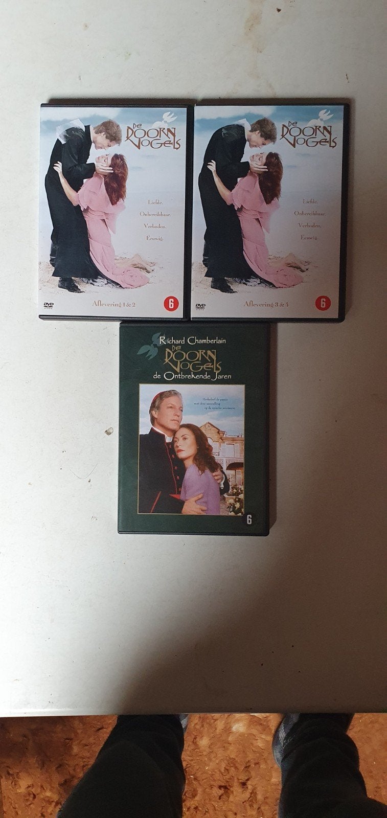 3 dvd Doornvogels en ontbrekende jaren, Ophalen of Verzenden