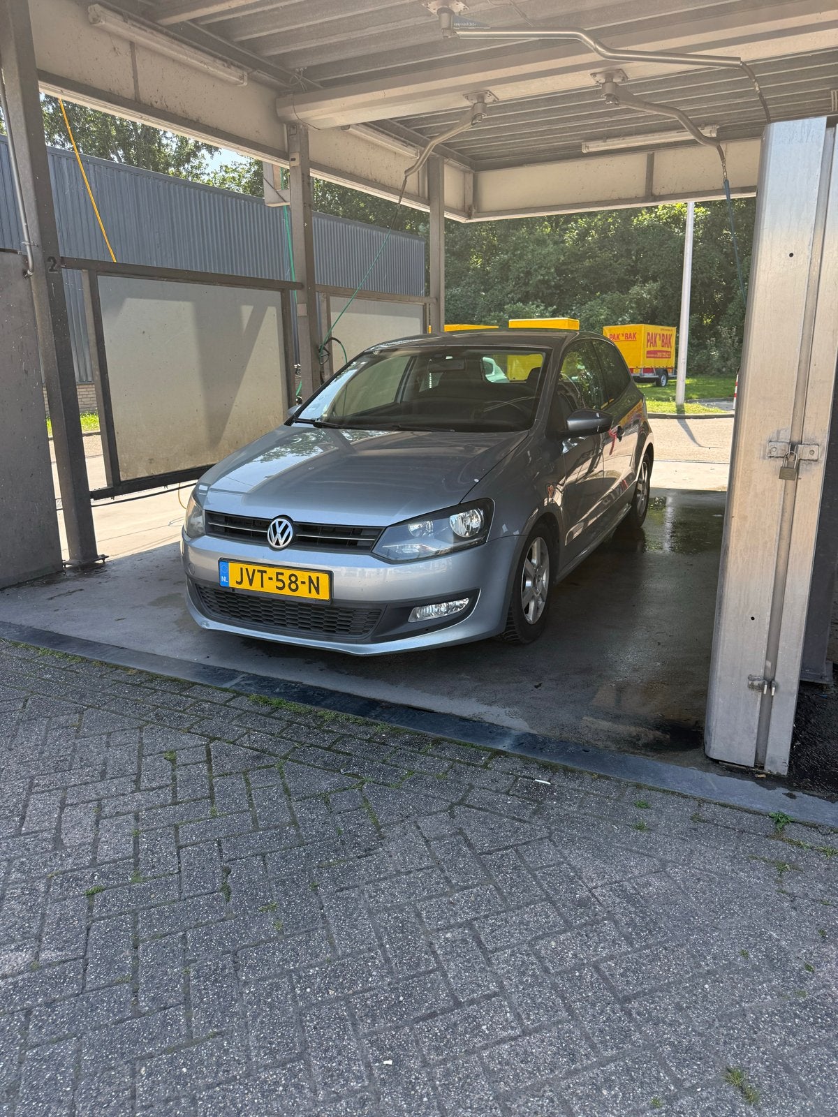 Volkswagen Polo 1.4 16V FSI 63KW 2011 Grijs, Auto's, Voorwielaandrijving, 970 kg, 4 cilinders, LED verlichting