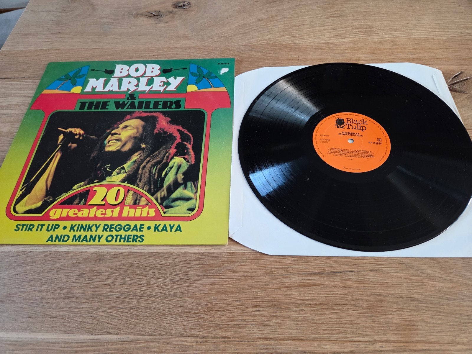 Bob Marley & the wailers 20 greatst hits LP, Ophalen of Verzenden, Zo goed als nieuw, Overige formaten