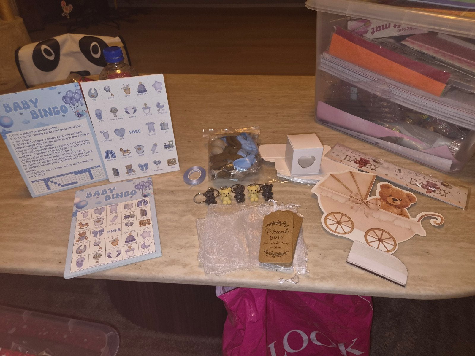Complete Babyshower Decoratie & Cadeauset - Jongen, Ophalen of Verzenden, Nieuw, Kraamcadeau
