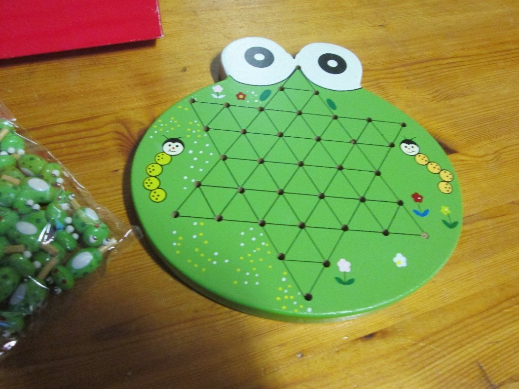 bordspel Solitaire met kikkers, Ophalen of Verzenden, Nieuw