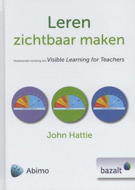 Leren zichtbaar maken - Hohn Hattie, Boeken, Ophalen of Verzenden, Gamma, Zo goed als nieuw, HBO