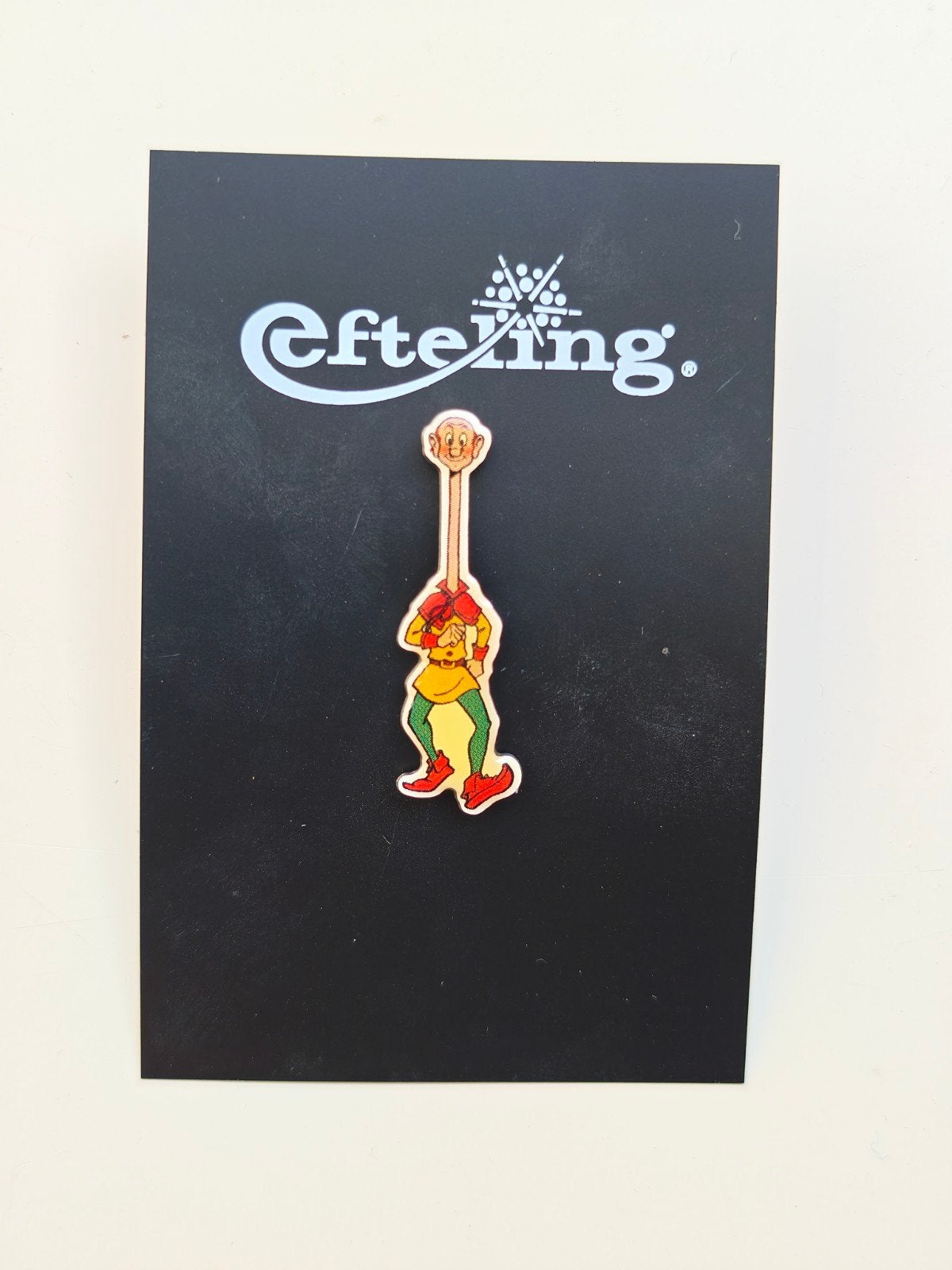 Efteling pin Langnek 2003, Verzamelen, Ophalen of Verzenden, Nieuw, Button of Speldje