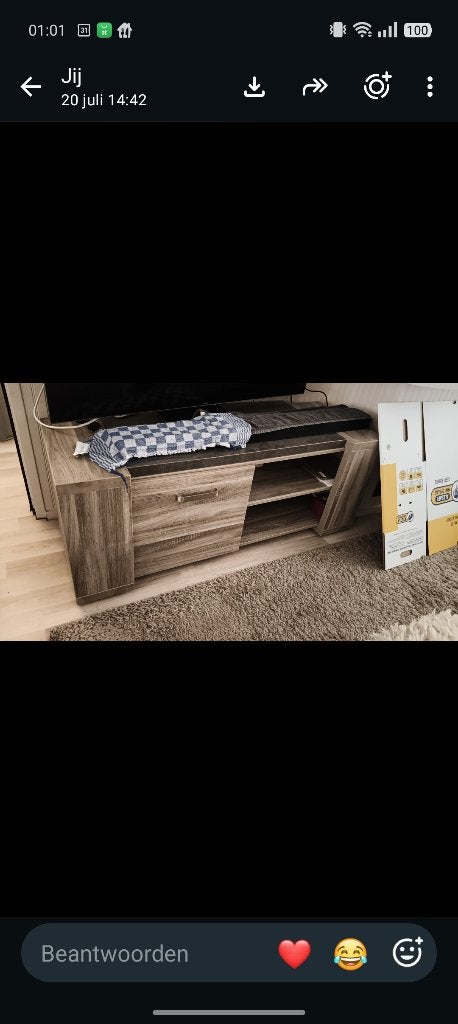dressoir + tv meubel, Ophalen, Gebruikt, 25 tot 50 cm, 150 tot 200 cm