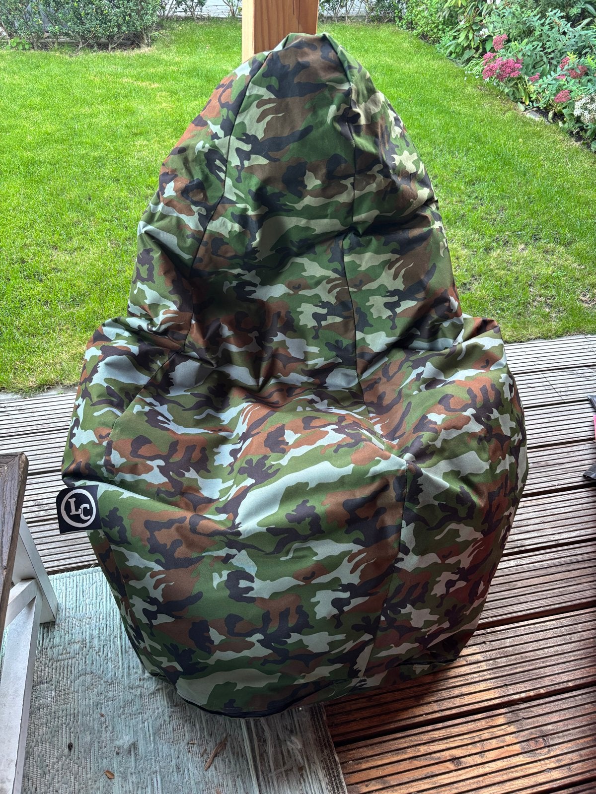Zitzak camouflage print - Goede staat, Ophalen, Gebruikt, Meerkleurig, Zitzak