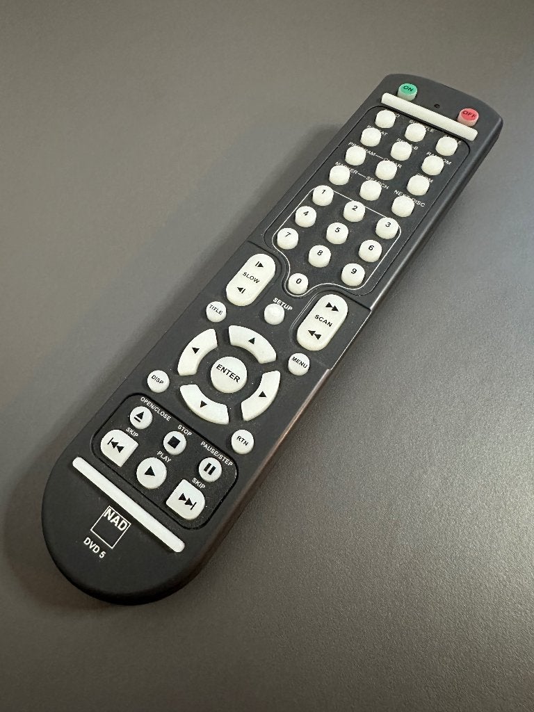 NAD DVD 5 Afstandsbediening - Origineel, Audio, Tv en Foto, Ophalen of Verzenden, Zo goed als nieuw, Origineel, Dvd