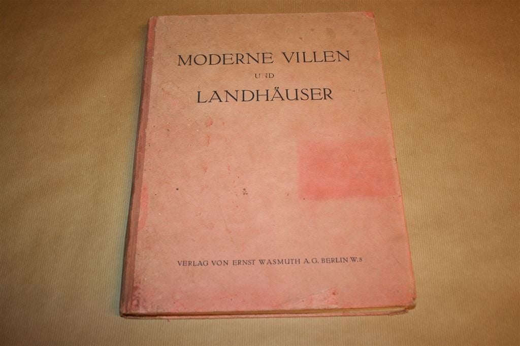 Moderne Villen und Landhäuser - Oude uitgave 1913, Boeken, Kunst en Cultuur | Architectuur, Ophalen of Verzenden, Gelezen, Architecten