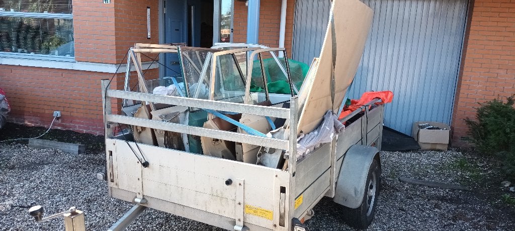 portieren, paravan, sierlijsten en trekhaak Renault 16, Ophalen, Gebruikt, Voor, Renault
