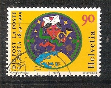 Zwitserland 1672, Ophalen of Verzenden, Gestempeld