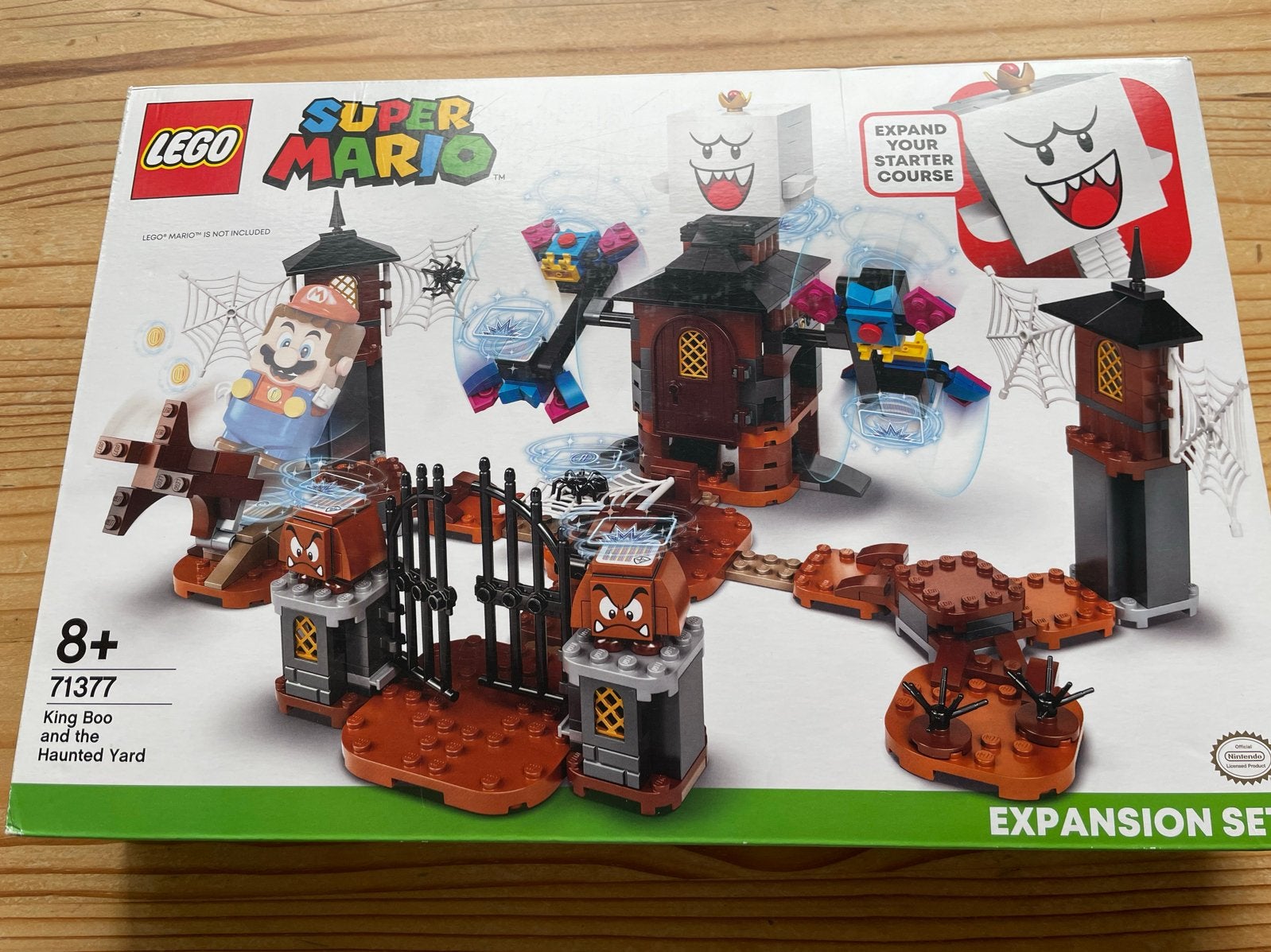 LEGO Super Mario 71377 King Boo en het Spookhuis (Uitbreidin, Overige thema's, Lego, Nieuw, Ophalen of Verzenden