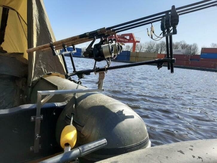 Nieuw strandwielen tbv rubberboot incl rodpod / houder, Watersport en Boten, Ophalen of Verzenden, Nieuw, Overige typen