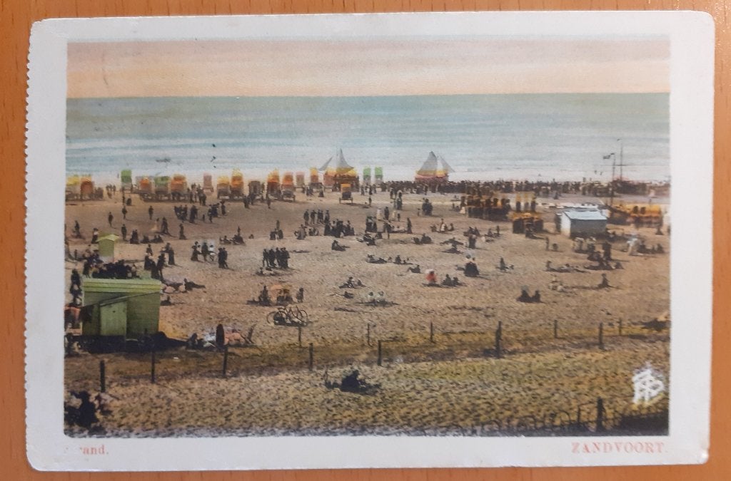 Ansichtkaart Zandvoort, Verzenden, Voor 1920, Gelopen, Noord-Holland