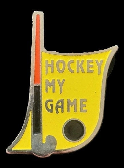 Hockey my game pin, Verzenden, Nieuw, Sport, Speldje of Pin