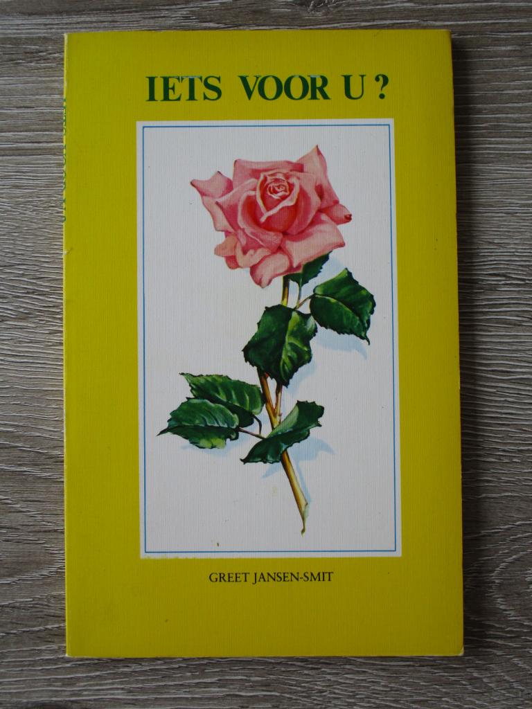 Iets voor u? - Greet Jansen-Smit, Ophalen of Verzenden, Gelezen