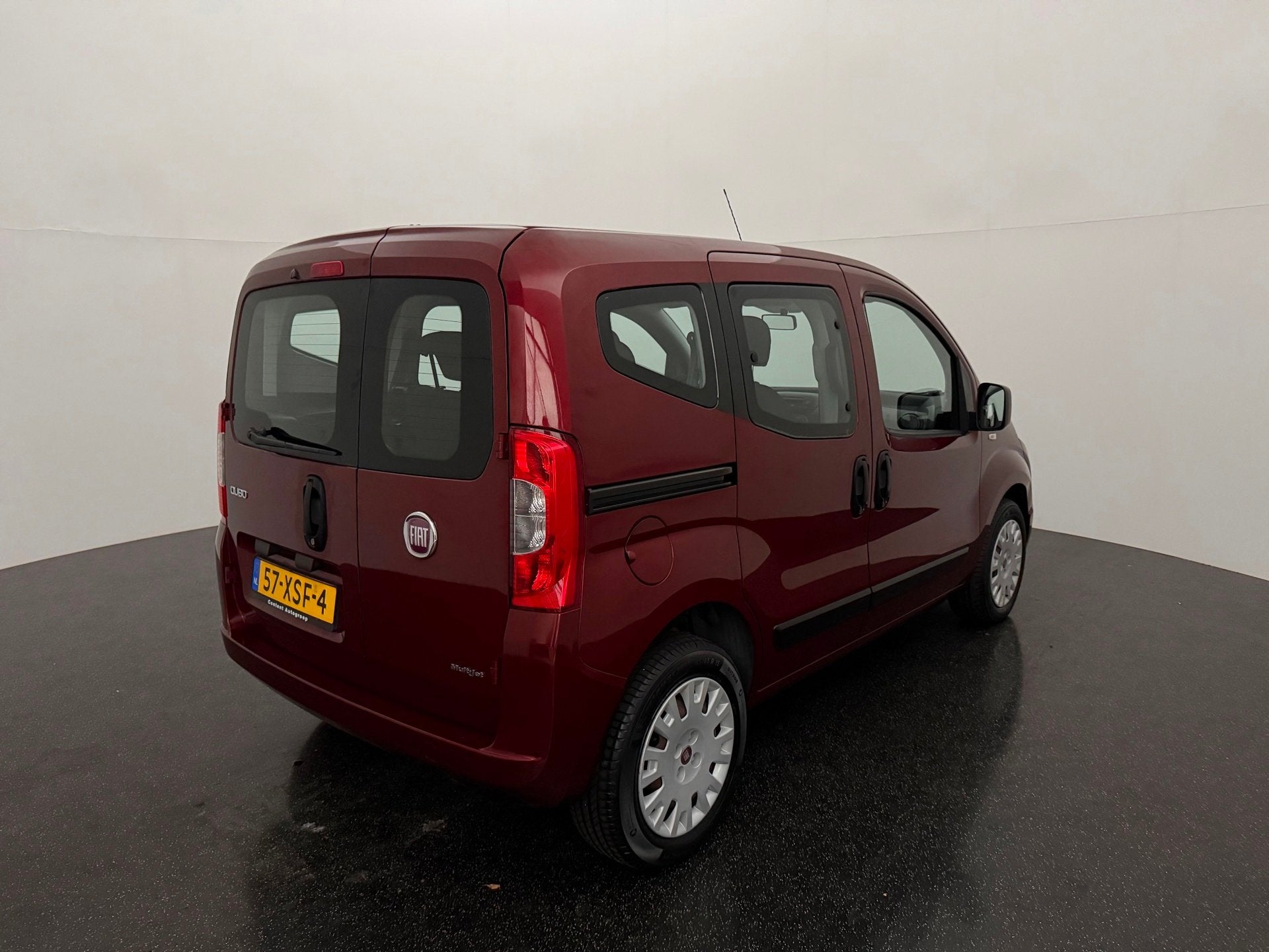 Fiat Qubo 1.3 AUT M-Jet Actual NAP, Euro 5, Stof, Gebruikt, Zwart