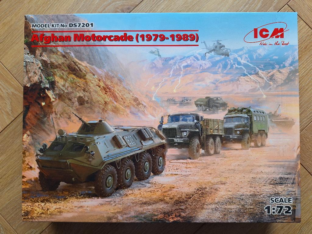 1:72 1/72 ICM Afgan Motorcade (1979-1989) (Sealed), Overige merken, 1:50 of kleiner, Nieuw, Ophalen of Verzenden