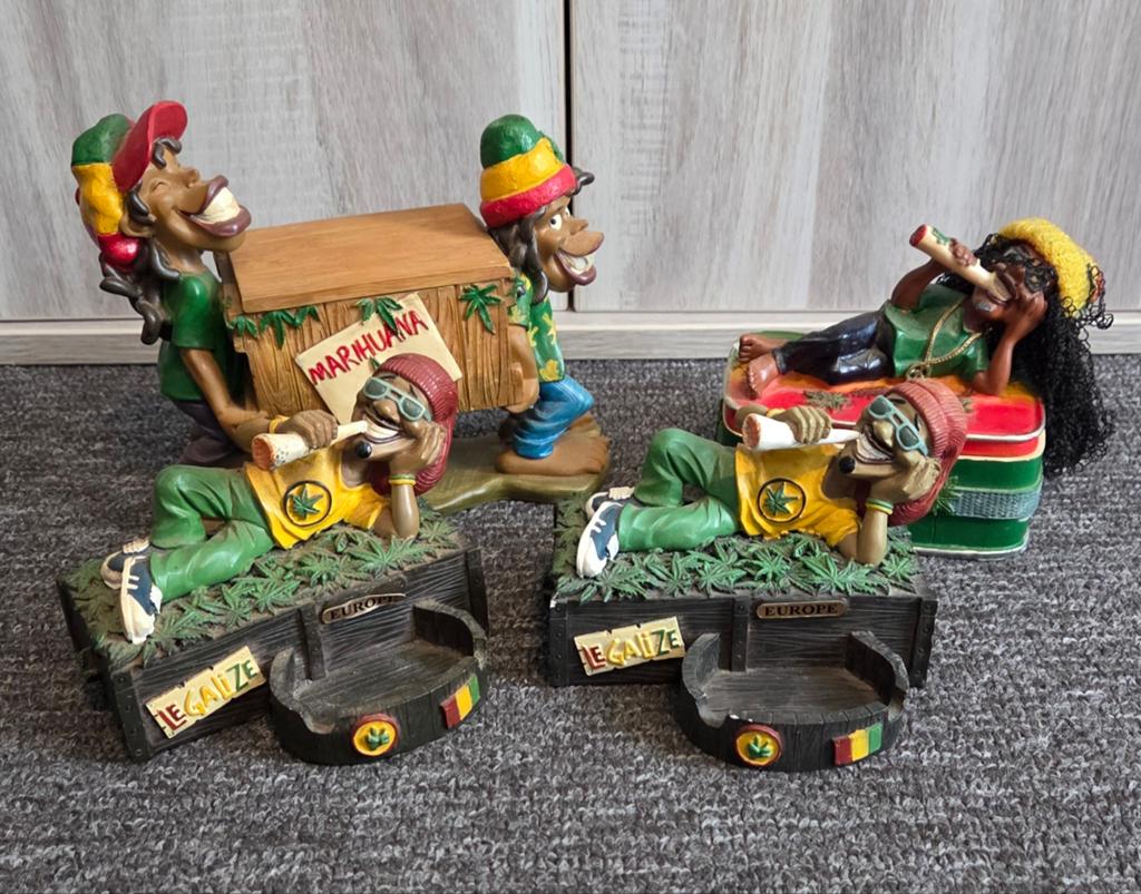 Verzameling rasta Beeldjes, Ophalen of Verzenden, Gebruikt, Mens