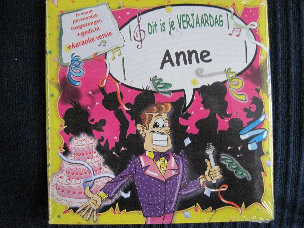 Persoonlijke verjaardags CD, Ophalen of Verzenden, Nieuw in verpakking