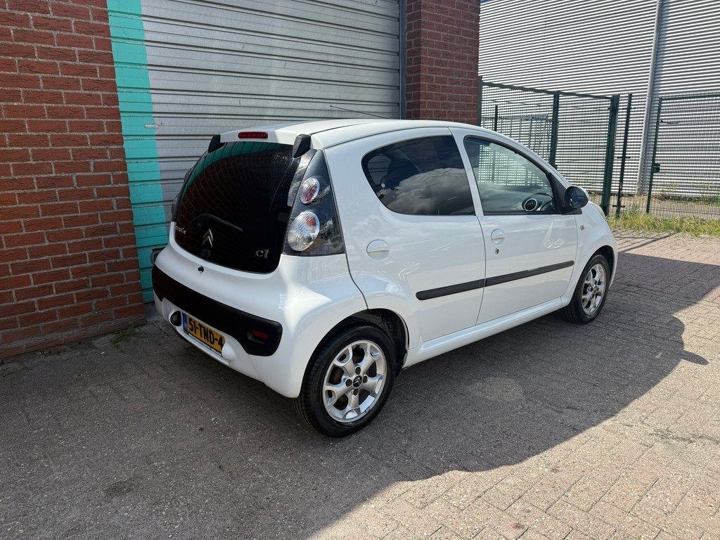 Citroen C1 1.0 First Edition 5-deurs Bj:2012 NAP!, Voorwielaandrijving, Euro 5, Gebruikt, 4 stoelen