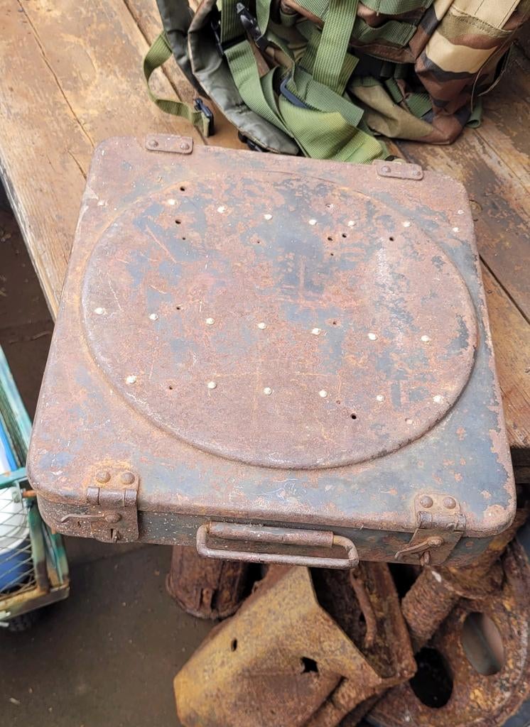 Duitse luftanschluss wo2 kist te koop, Verzamelen, Militaria | Tweede Wereldoorlog, Ophalen of Verzenden, Landmacht, Duitsland